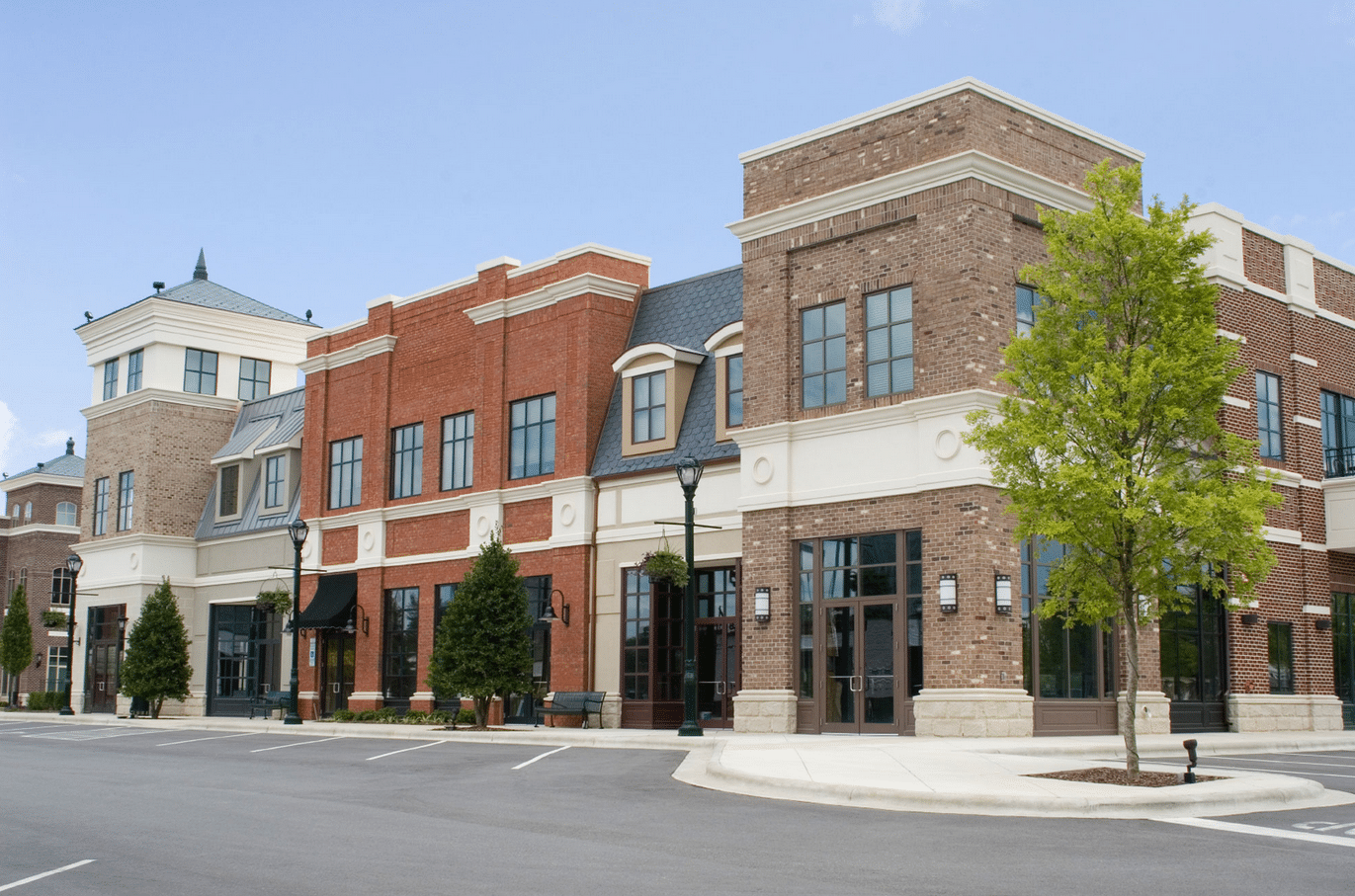 outdoors retail spaces