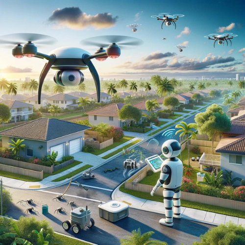 Pest Control Drones and Robotics