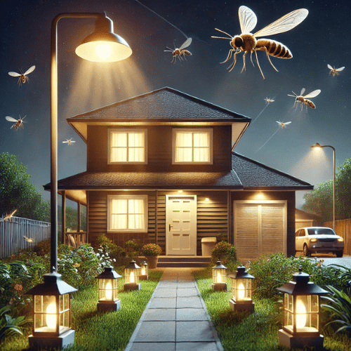 Light Pollution Attracts Unwanted Pests