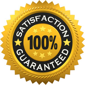 100% Customer Satisfaction satisfaction-guaranteed